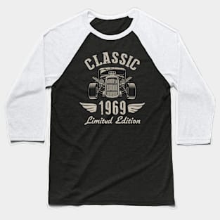 53 Year Old Gift Classic 1969 Limited Edition 53rd Birthday Baseball T-Shirt